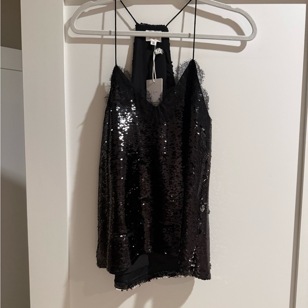 Cami NYC Midnight Sequin Camisole